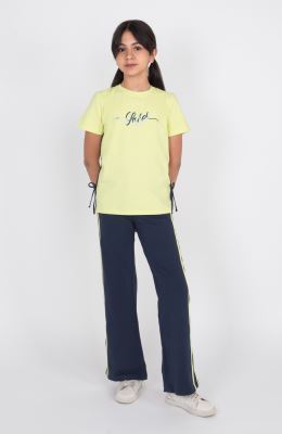 تیشرت یکرولایکرا پاپیونی (ست با کد10638)