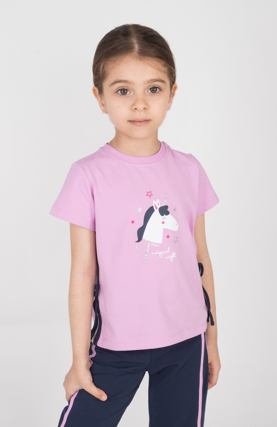 تیشرت یکرولایکرا پاپیونی (ست کد 10636)