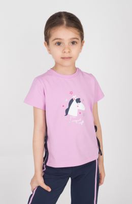 تیشرت یکرولایکرا پاپیونی (ست کد 10636)