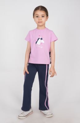 تیشرت یکرولایکرا پاپیونی (ست کد 10636)