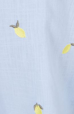 بلوز لینن اسلپ آستین مچ کش دار