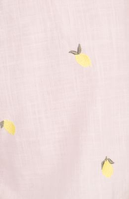 بلوز لینن اسلپ آستین مچ کش دار