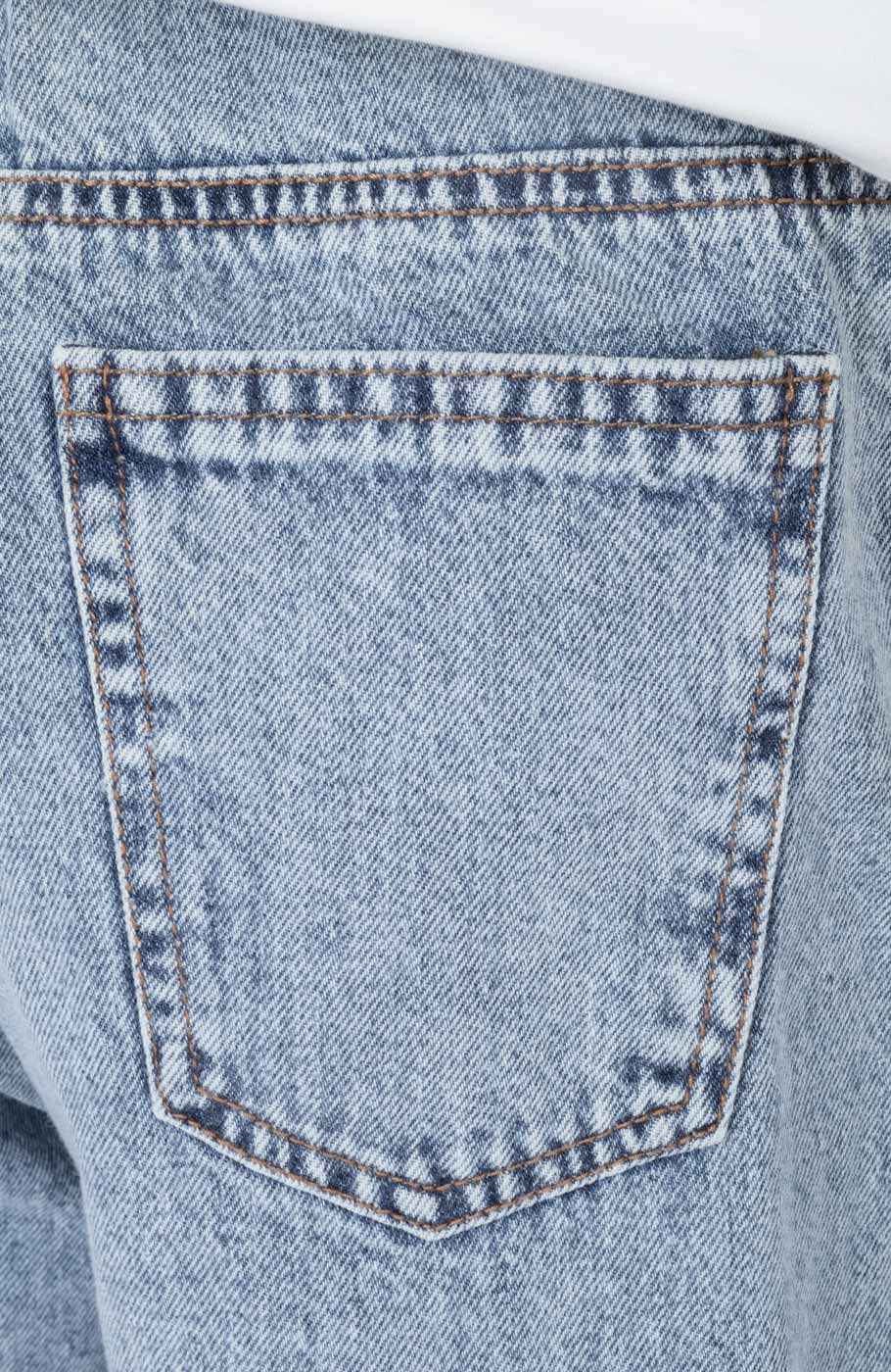 شلوار جین واید برش دار