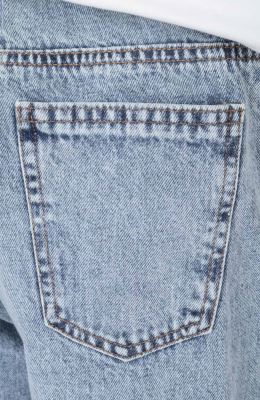 شلوار جین واید برش دار