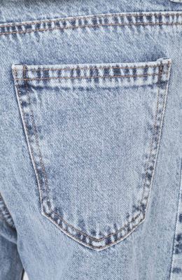 شلوار جین واید برش دار