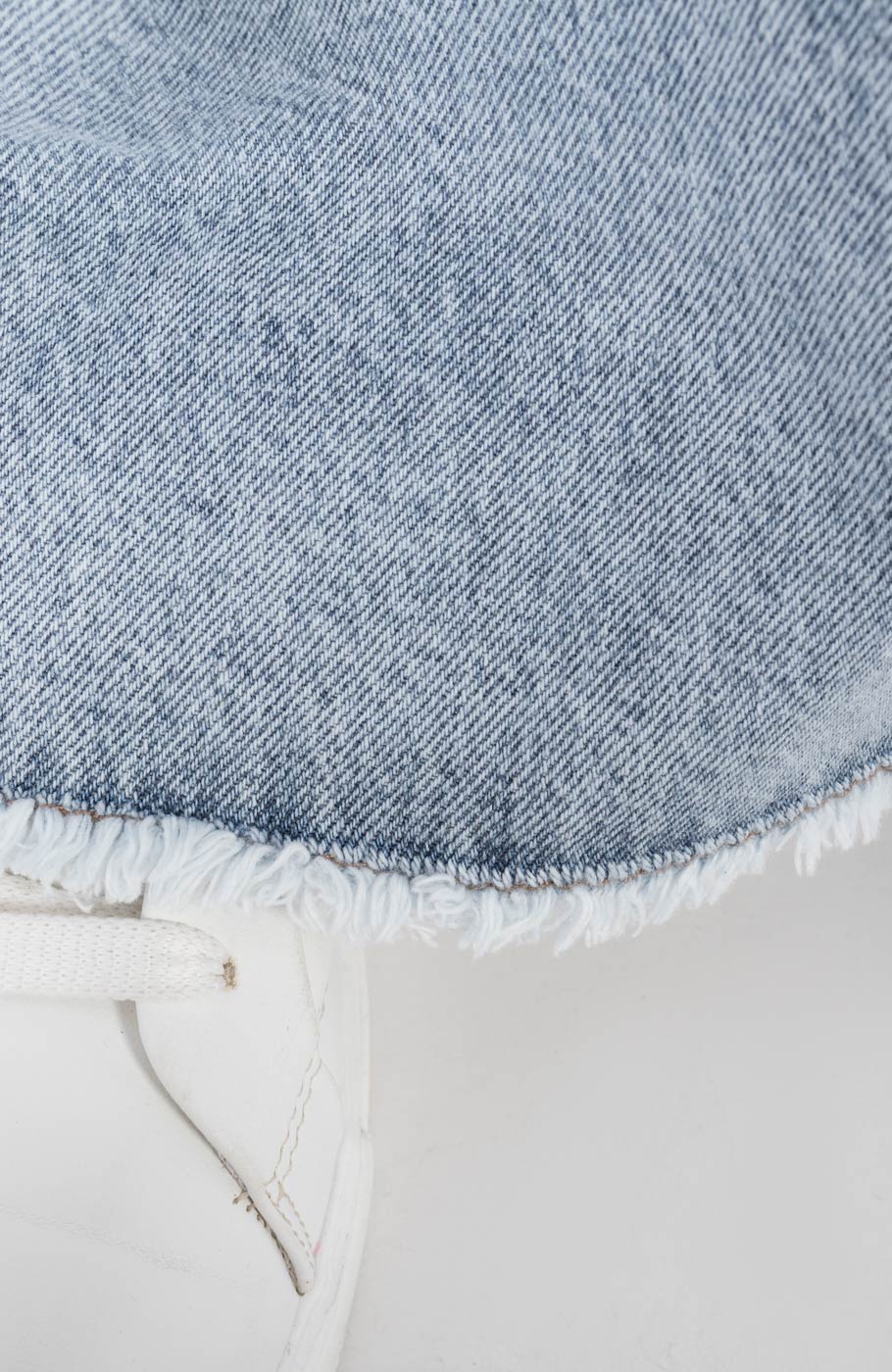 شلوار جین واید برش دار