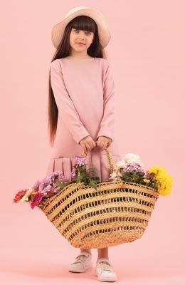 پیراهن مازراتی لمه دار آستین بلند