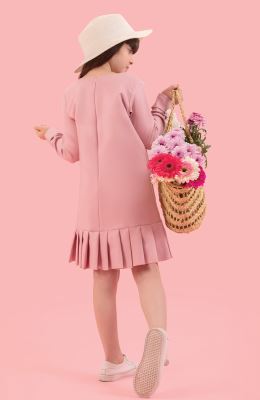 پیراهن مازراتی لمه دار آستین بلند