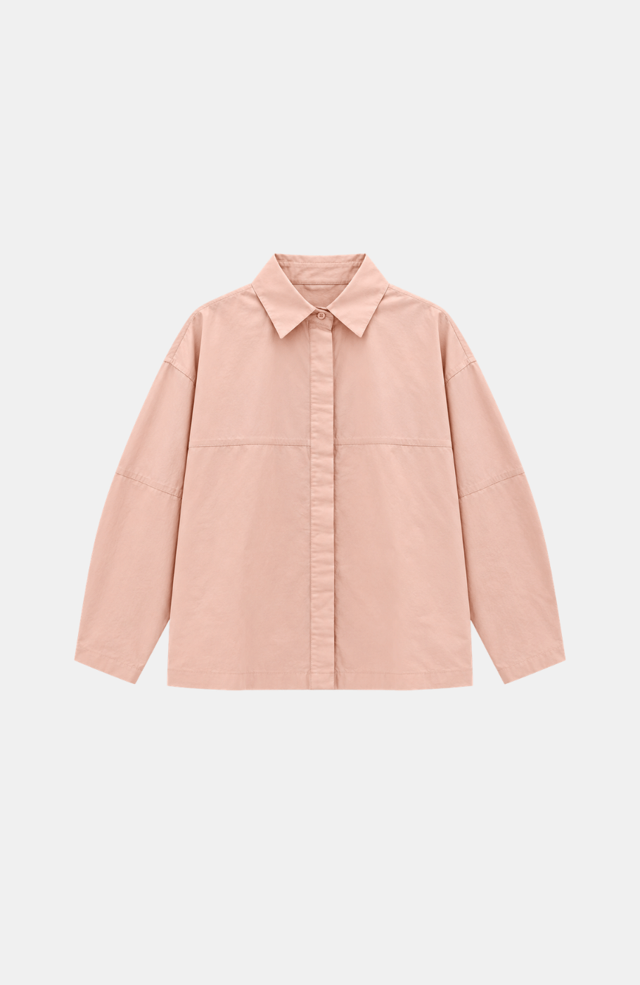 شومیز پوپلین آستین برش دار