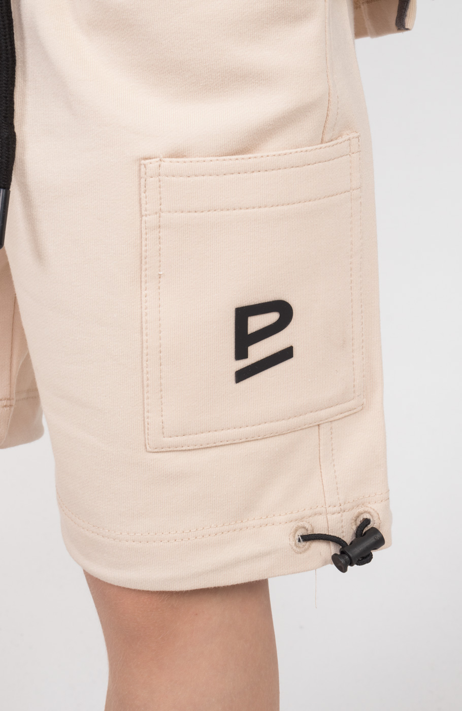 شلوارک دورس دو نخ دمپا گت دار (ست با کد 11342)