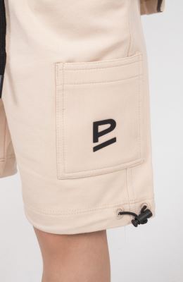 شلوارک دورس دو نخ دمپا گت دار (ست با کد 11343)