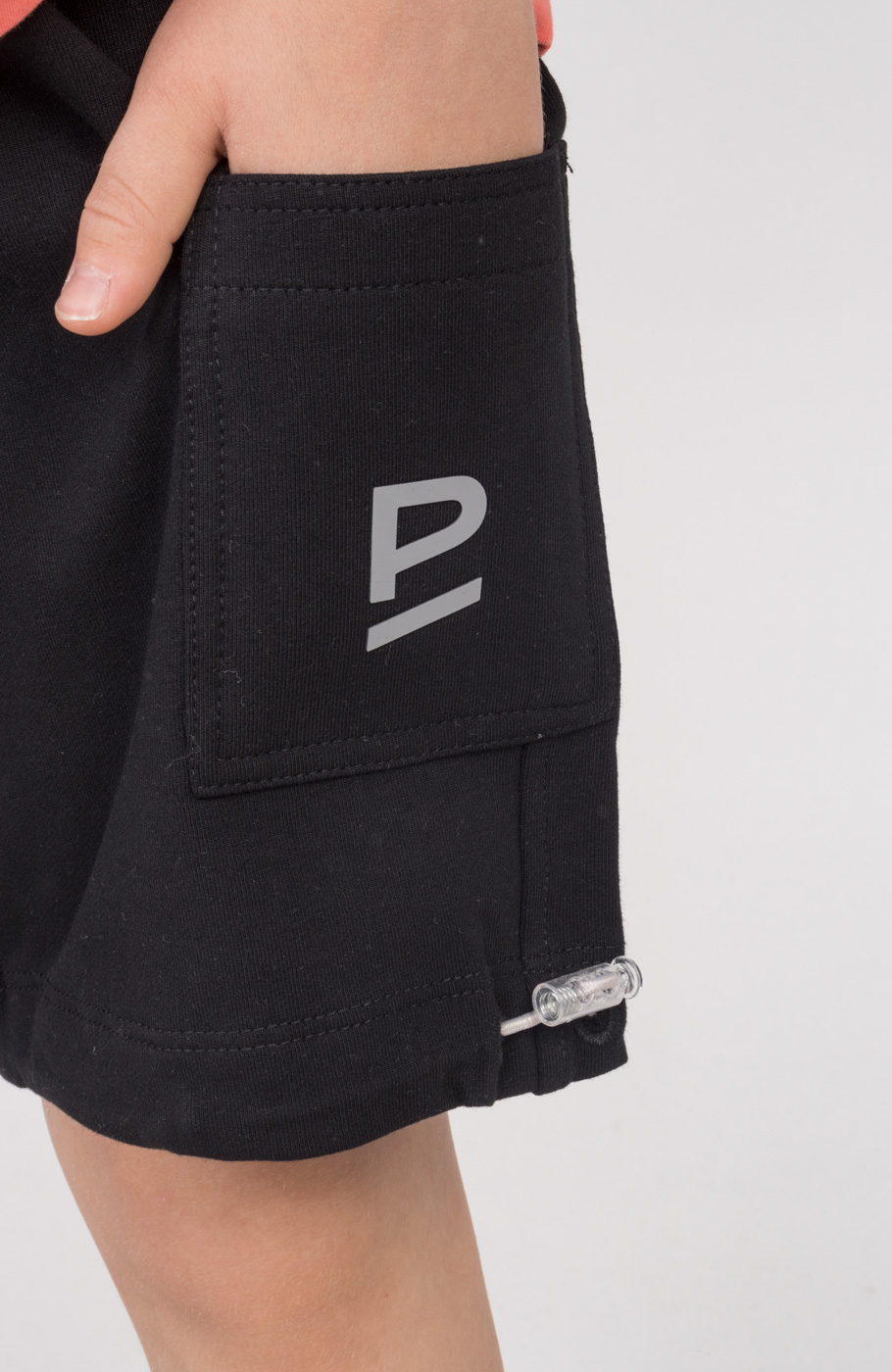 شلوارک دورس دو نخ دمپا گت دار (ست با کد 11342)