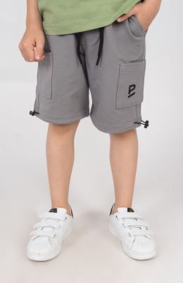 شلوارک دورس دو نخ دمپا گت دار (ست با کد 11342)