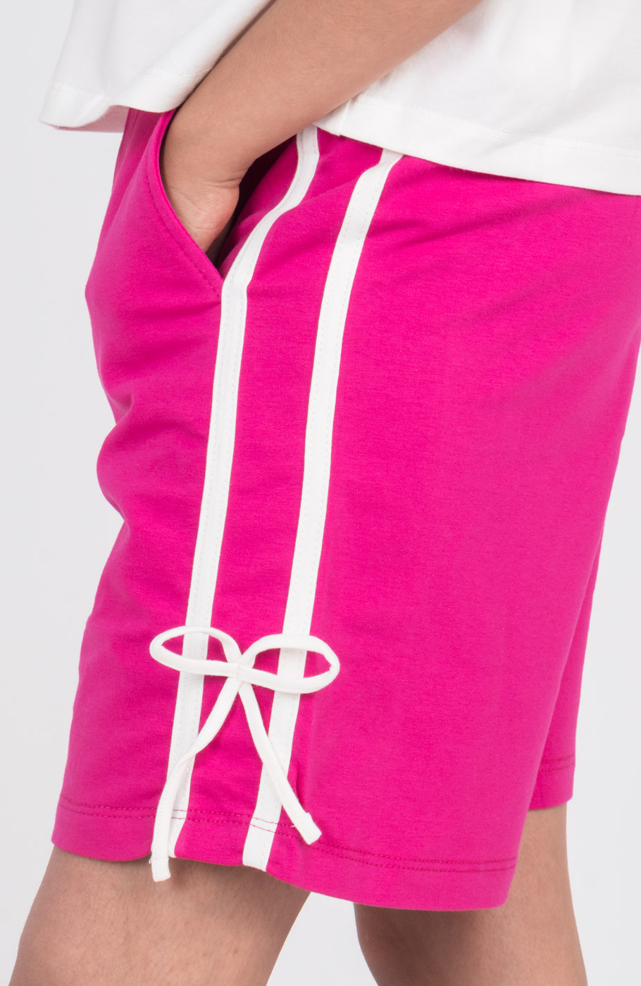 شلوارک دورس دو نخ پاپیونی (ست با کد 10641)