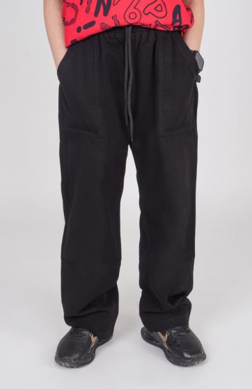 شلوار کتان کمر کش