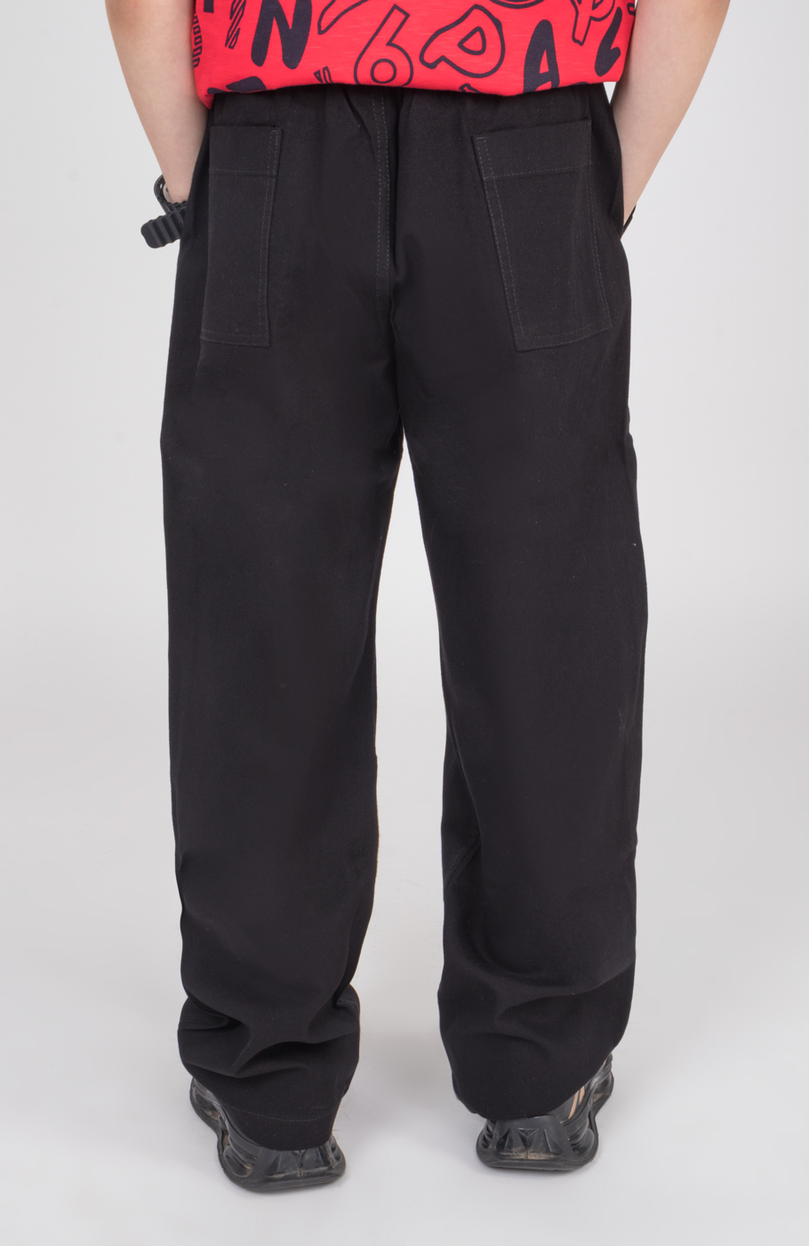 شلوار کتان کمر کش