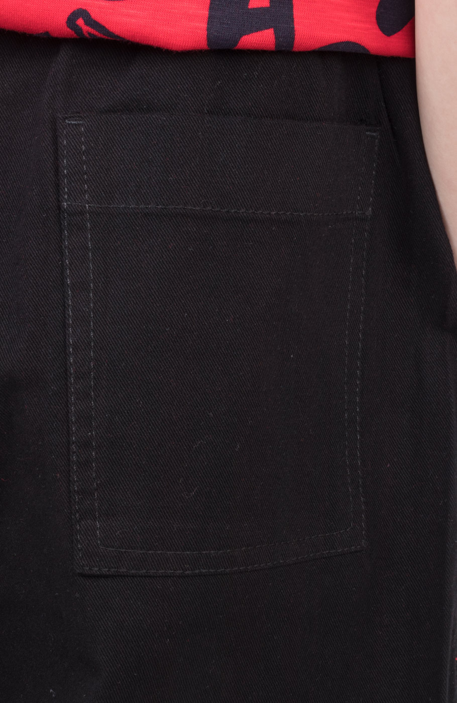 شلوار کتان کمر کش