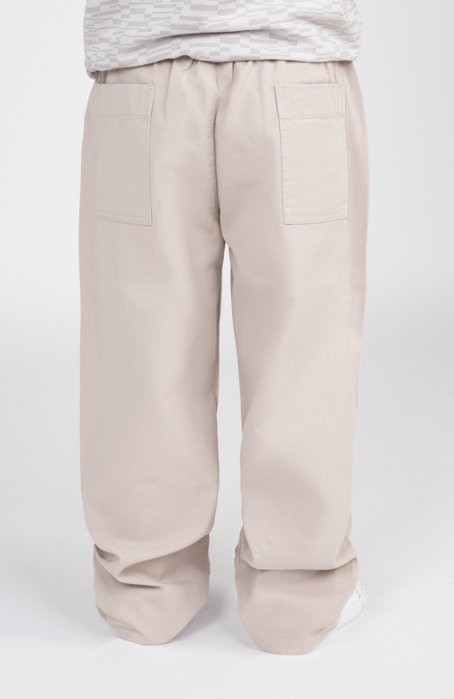 شلوار کتان کمر کش