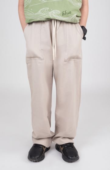 شلوار کتان کمر کش