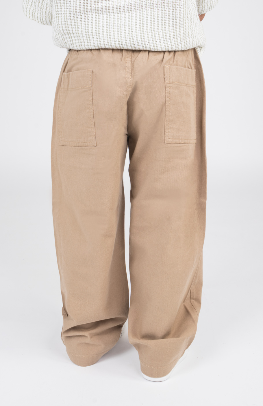 شلوار کتان کمر کش