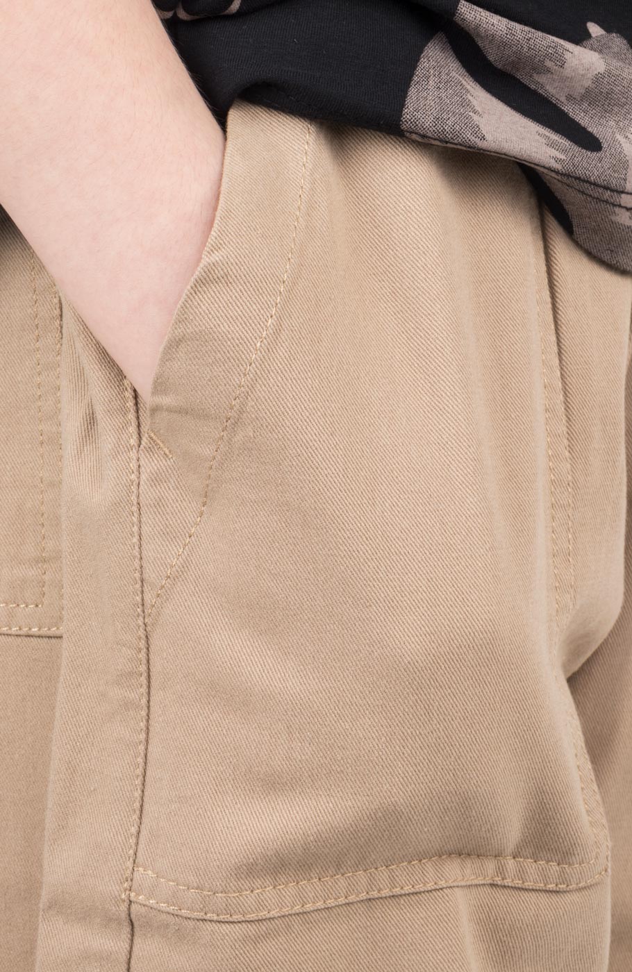 شلوار کتان کمر کش