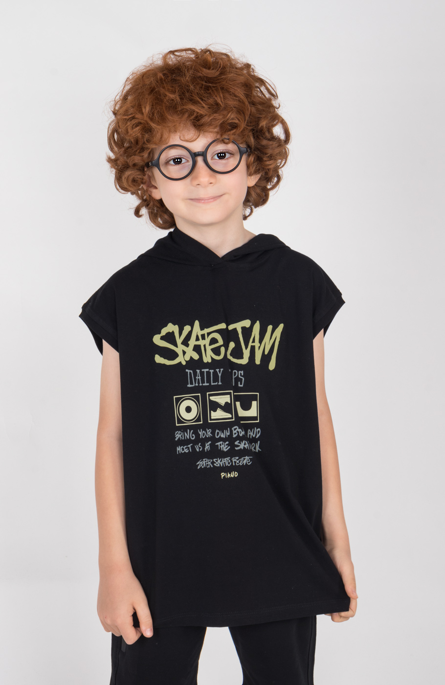 هودی یکرولایکرا آستین حلقه‌ای