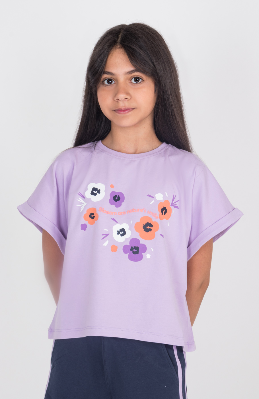 تیشرت یکرولایکرا آستین پاکتی(کد با ست 10642)