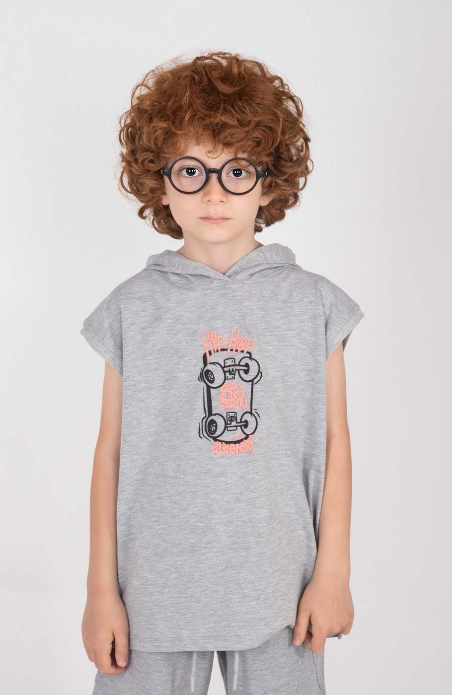 هودی یکرولایکرا آستین حلقه‌ای