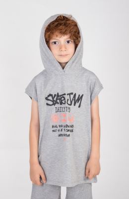 هودی یکرولایکرا آستین حلقه‌ای