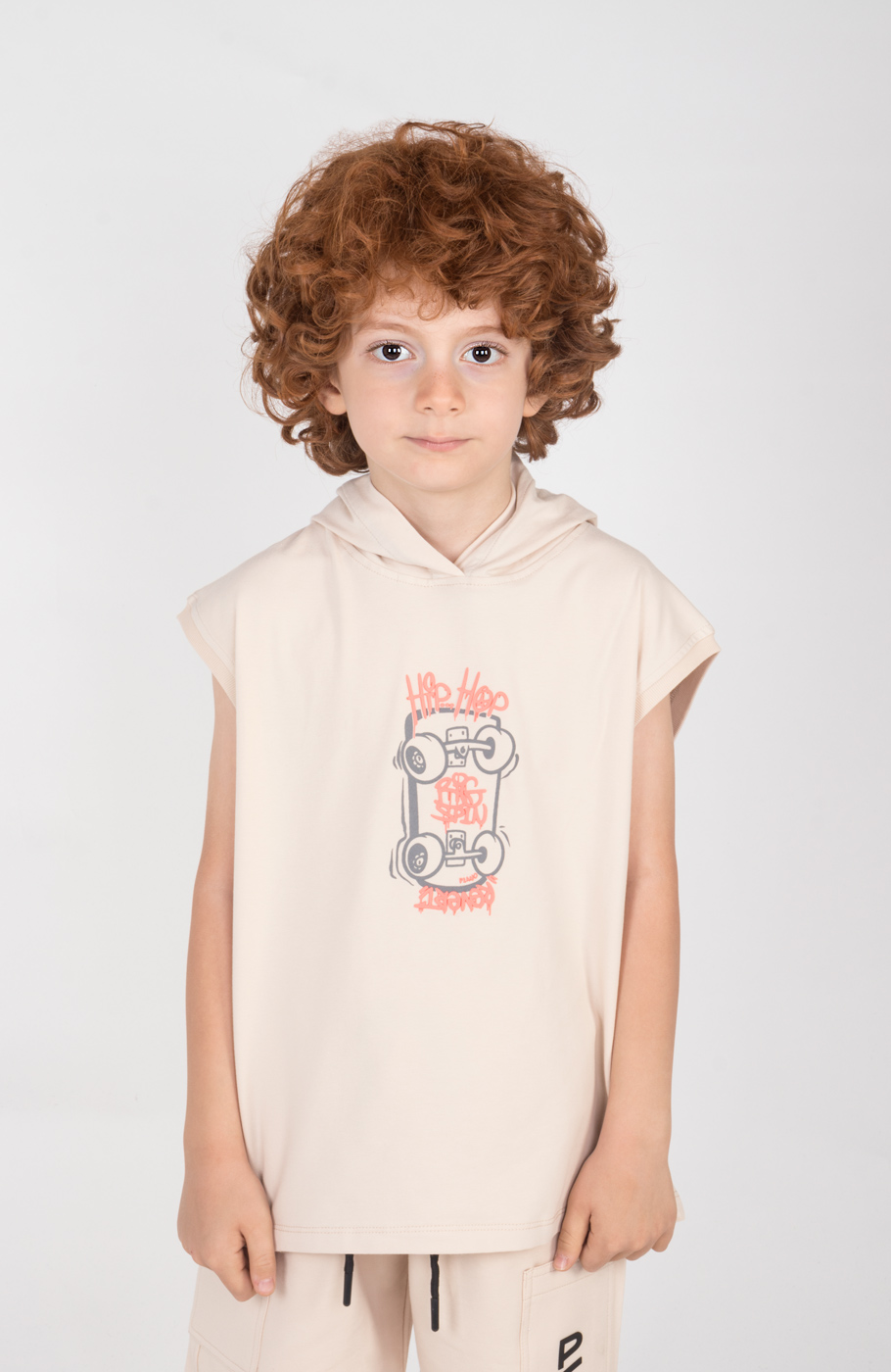 هودی یکرولایکرا آستین حلقه‌ای