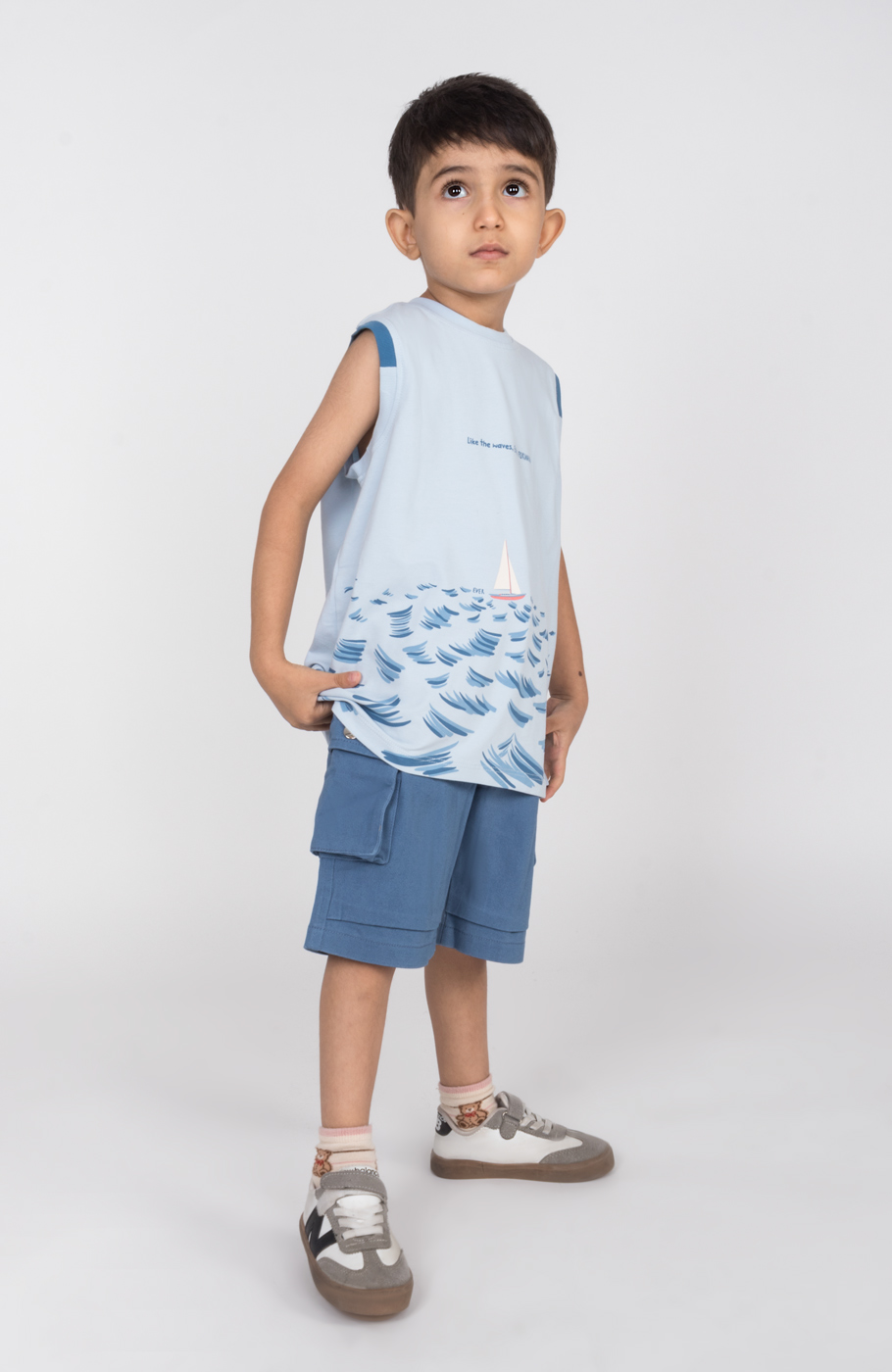 تاپ یکرولایکرا دمپا چاک دار