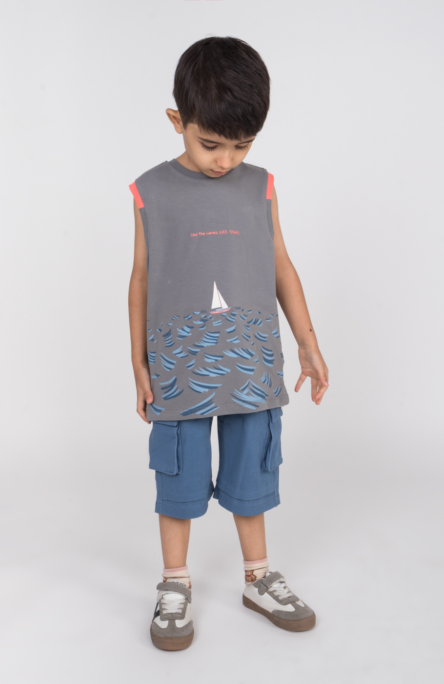 تاپ یکرولایکرا دمپا چاک دار