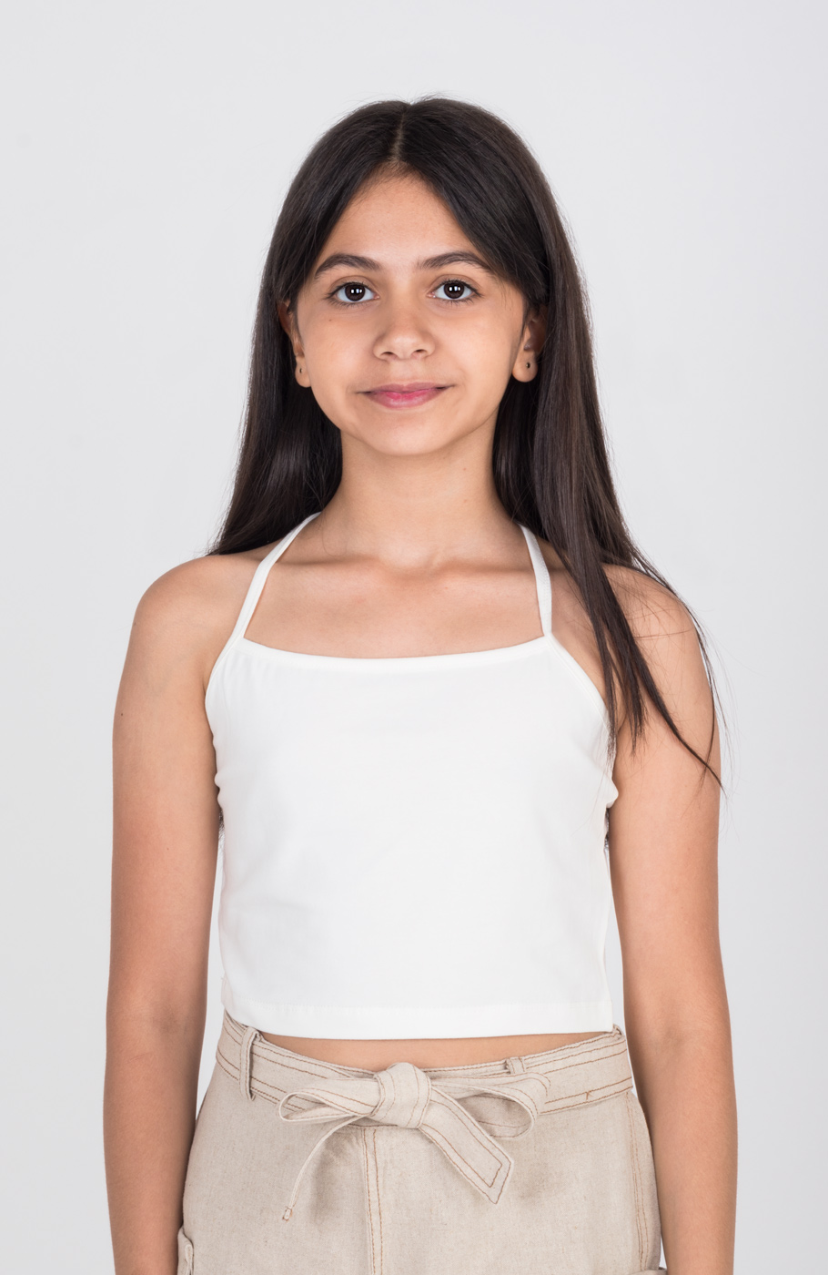 شومیز وال راه راه آستین کوتاه و تاپ یکرولایکرا