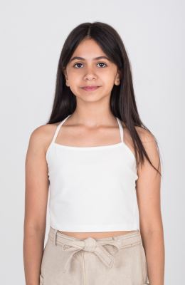 شومیز وال راه راه آستین کوتاه و تاپ یکرولایکرا