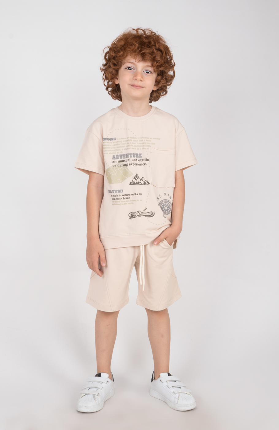 تیشرت یکرولایکرا جیب دار