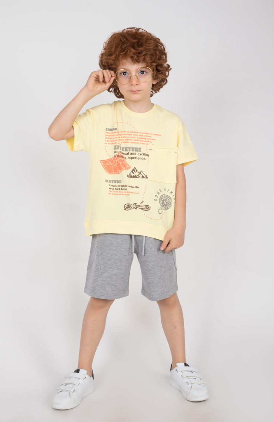 تیشرت یکرولایکرا جیب دار