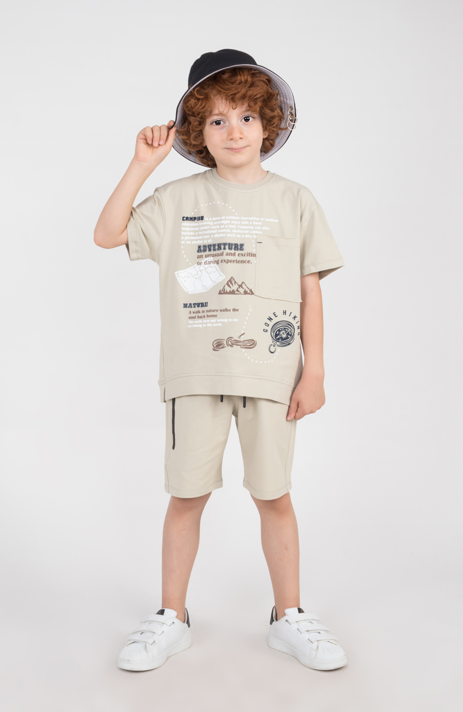 تیشرت یکرولایکرا جیب دار