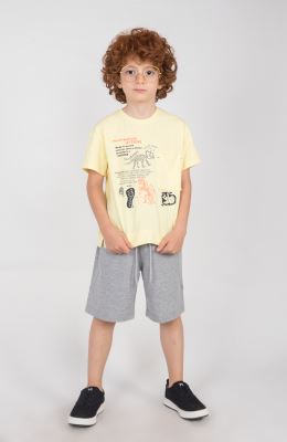 تیشرت یکرولایکرا جیب دار