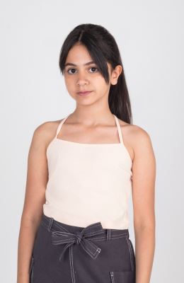 شومیز وال راه راه آستین کوتاه و تاپ یکرولایکرا