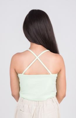 شومیز وال راه راه آستین کوتاه و تاپ یکرولایکرا