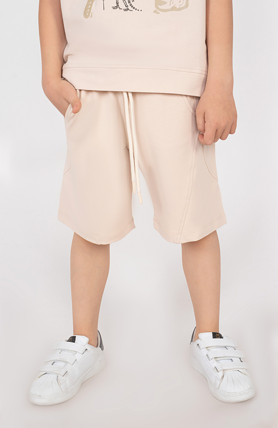 شلوارک دورس دو نخ برش دار