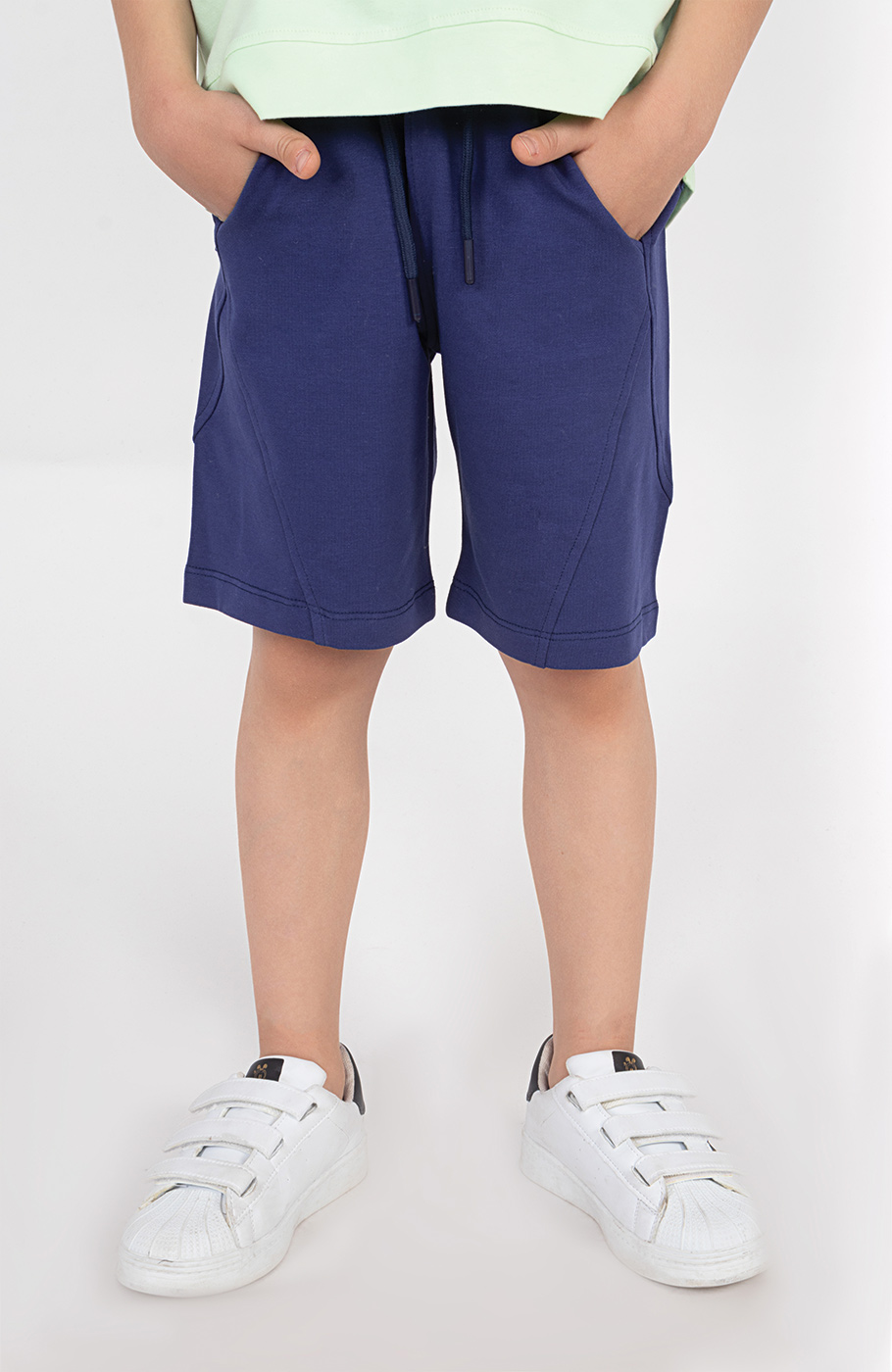 شلوارک دورس دو نخ برش دار