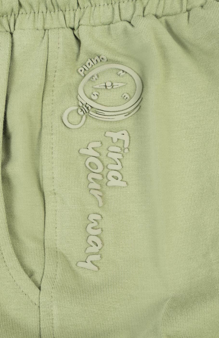 شلوارک دورس دو نخ برش دار