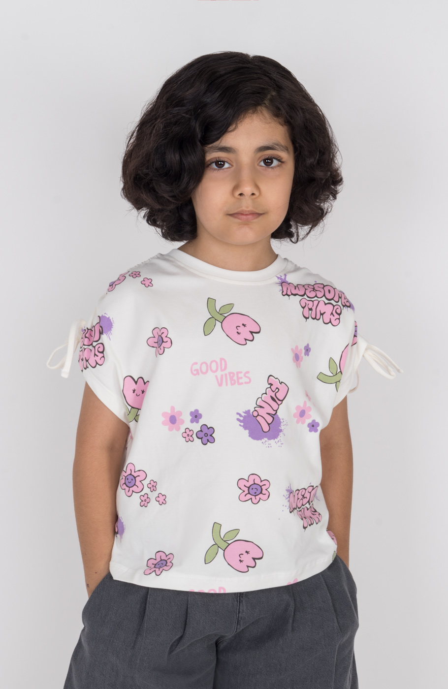 تیشرت  یکرولایکرا سرشانه گت