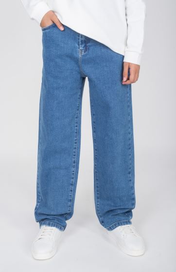 شلوار جین خمره ای