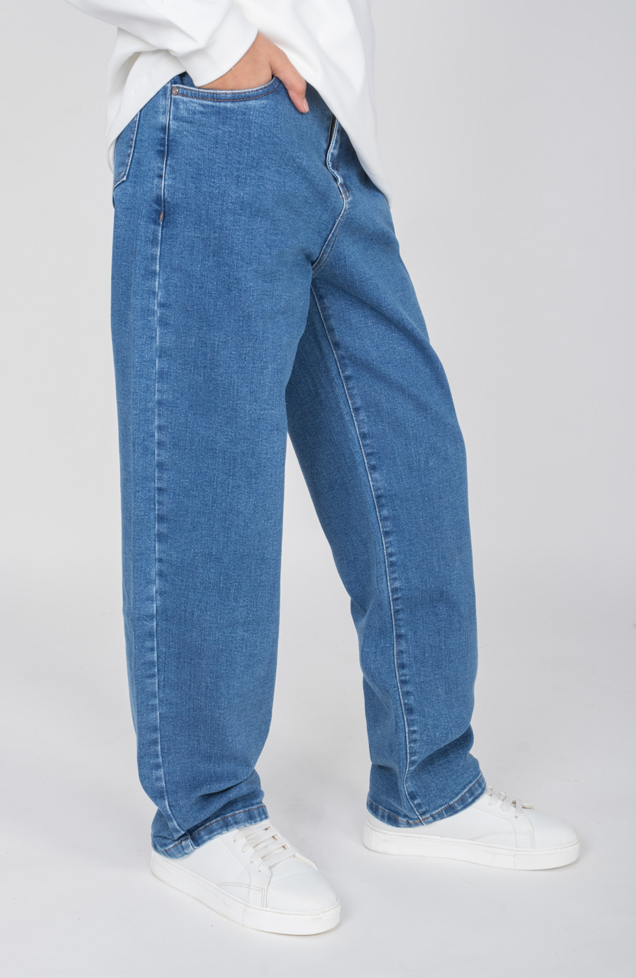 شلوار جین خمره ای