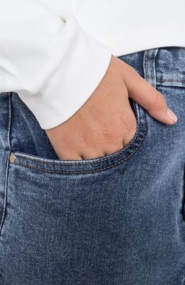 شلوار جین خمره ای