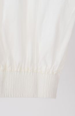 شومیز لینن اسلپ آستین کوتاه جلو گره ای