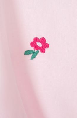 شومیز لینن اسلپ آستین کوتاه جلو گره ای