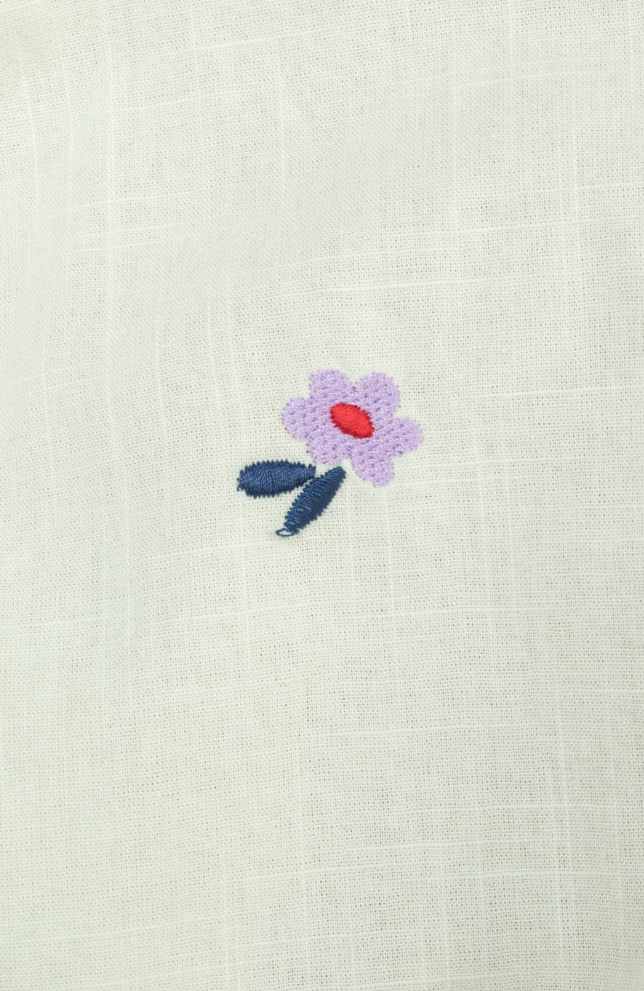 شومیز لینن اسلپ آستین کوتاه جلو گره ای